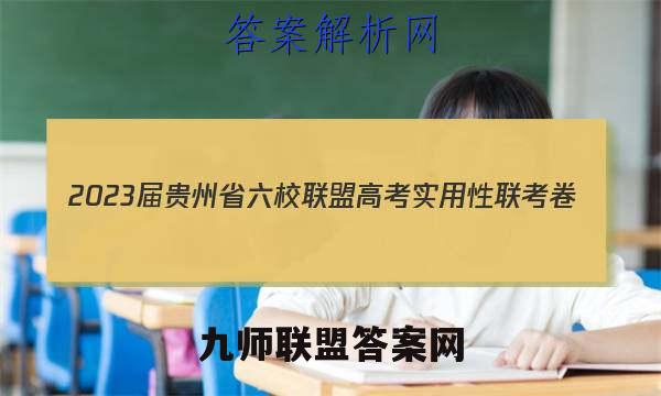 2023届贵州省六校联盟高考实用性联考卷(二)2理科数学试题答案