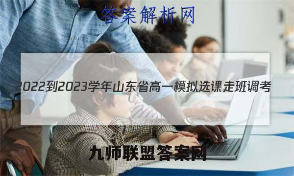 2022-2023学年山东省高一模拟选课走班调考(23-160A)化学 考卷答案