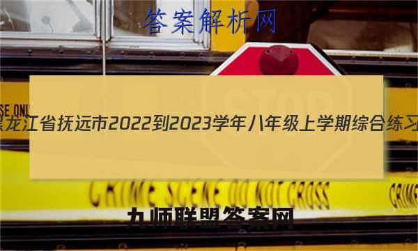 黑龙江省抚远市2022-2023学年八年级上学期综合练习(二)政治试卷 答案(更新中)