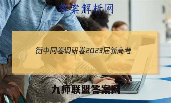 衡中同卷调研卷2023届新高考/新教材(二)2数学答案